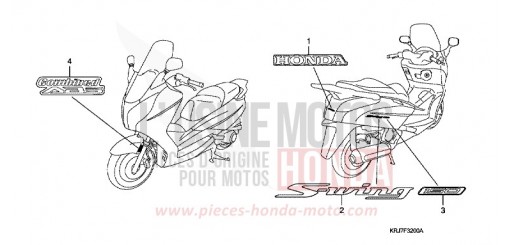 MARQUE/RAYURE FES125B de 2011